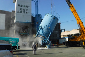 セメントサイロ改造工事